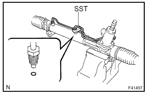 Toyota Camry: Rack & pinion power steering gear assy - Power steering